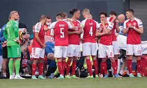 Ambulance rushes danish player christian eriksen to hospital after collapse during finland match. Woshnpngwpzram