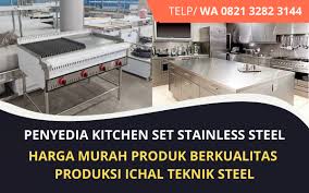 Kitchen set stainless steel jakarta banjir 2021. Sedia Kitchen Set Stainless Steel Lengkap Murah Layanan Terbaik Terpercaya Wa 0821 3282 3144 Kanal Bisnis