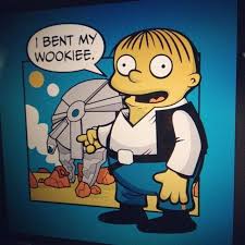 Ralph Wiggum Star Wars Artwork Star Wars Art Star Wars Awesome