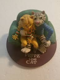 FRITZ the CAT R Crumb Little BigAss Statue Bonanza Limited Edition by  Robert Crumb - 2003