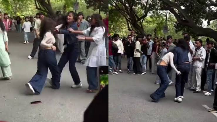 Two young women fight over making reels at Cubbon Park, video goes viral -  Public TV English