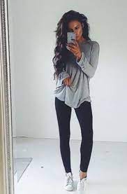 20 Cute Outfits With Black Leggings To Copy Society19 Outfits With Leggings Lazy Day Outfits Black Leggings Outfit