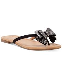 Téléchargement gratuit ✓ hd ou 4k ✓ utilisez toutes les vidéos gratuitement pour vos projets. Inc International Concepts Mabae Bow Flat Sandals Created For Macy S In Black Lyst