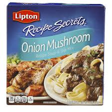 Finally, serve cream of mushroom soup piping hot topped with extra cream and pepper. Lipton Onion Mushroom Soup And Dip Mix 2 Ct Dry Soup Meijer Grocery Pharmacy Home More