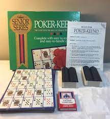 Check spelling or type a new query. Cadaco Senior Series Poker Keeno Keno 1989 Easy To Read Boards Chips Cards Ebay Poker Card Games Keno