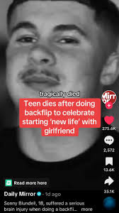 Sonny Blundell Backflip Incident