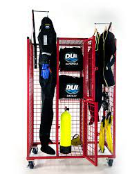 Uncoils and attaches the hose to the. Dive Locker Deluxe Storage System Gear Lockers Gear Grid