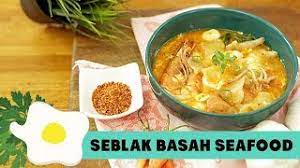 Executive chef hotel santika, taman mini indonesia indah, riduan sani memberikan resep seblak mi instan sederhana. Resep Seblak Basah Seafood Youtube