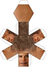The obama prism's best boards. Obama Hexagonal Prism Papercraft Obamium Know Your Meme