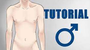 MÄNNER zeichnen lernen (Einfach) | Anatomie für Anfänger - YouTube