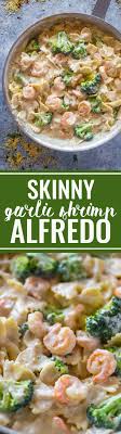 Grated parmesan cheese 1 tbsp. Skinny Garlic Shrimp Broccoli Alfredo Gimme Delicious