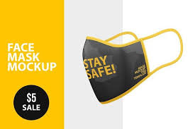 Most importantly use face mask when leaving house. Face Mask Side View Psd Mockup By Greatfruit Face Mask Face Protection Mask Mockup Psd