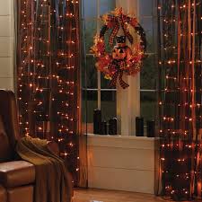 Pre Lit Rod Pocket Window Collection In 2021 Halloween Decorations Apartment Halloween Window Decorations Halloween Front Porch Decor