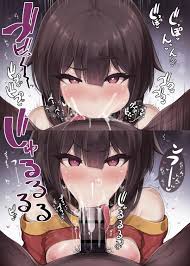 megumin, hiiro h, :>=, 1boy, 1girls - R34 Vault