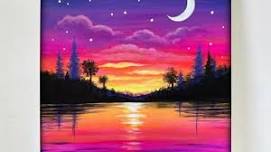 Starlit Sunset