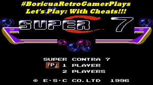 Descarga super contra a tu pc, android o iphone. Let S Play Super Contra 7 Unl With Cheats Youtube