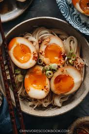 Ajitama, hanjuku tamago, yudetamago, so for one, certain ramen styles omit eggs entirely. Soy Sauce Eggs Omnivore S Cookbook