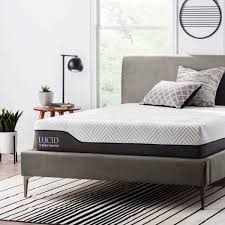 Lucid 10 Hybrid Mattress Combines The Best Of Both Worlds King Size Bedroom Furniture Hybrid Mattress Foam Mattress