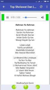 Rahman ya rahman, sa'idni ya rahman ishrah sadri quran, imla' qalbi quran wasqi hayati quran. Sholawat Nabi Mp3 Merdu Full Offline Lirik Fur Android Apk Herunterladen