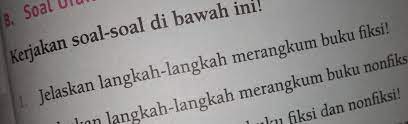 Tidak hanya untuk buku nonfiksi, hal ini juga berlaku untuk buku fiksi. No 1 Itu Gimana Plzz Tolong Bantu Brainly Co Id