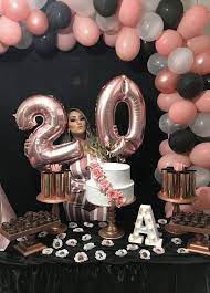 Fiesta De 20 Anos Mujer Ideas Para Decorar Con Tematicas Modernas