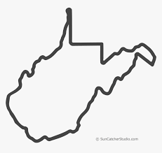 Missouri, kentucky, north carolina, west virginia, virginia usa state outline art with custom lettering for prints and crafts. Free West Virginia Outline With Home On Border Cricut Transparent West Virginia State Outline Hd Png Download Kindpng