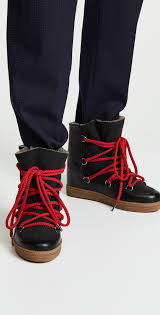 Includes an extra pair of laces in red. Isabel Marant Nowles Boots Shopbop