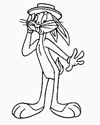 'a wild hare' is the first official bugs bunny cartoon. Bugs Bunny Coloring Pages Free Coloring Home