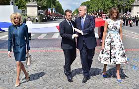 The 25th president of france. Macron S Strategy For Trump In Paris Long Handshakes And Military Spectacles The Two Way Npr
