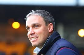 Cheltenham Town manager Michael Duff