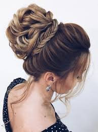 50 Cute Updos For Long Hair Women S High Bun Hairstyles Unique Wedding Hairstyles Elegant Wedding Hair