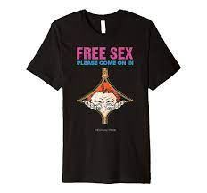 Amazon.com: Free Sex - Come on In T-Shirt : Clothing, Shoes & Jewelry