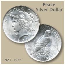 uncirculated peace dollar values a trail of money