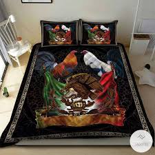 See more ideas about bed, double bedding sets, bed styling. Mexican Chicken Couple Quilt Bedding Set Tagotee