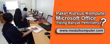 Modul bahan belajar peserta kursus komputer yang saya tawarkan adalah modul paket aplikasi microsoft office 2010 dengan meteri praktik word, excel dan powerpoint. Paket Kursus Komputer Microsoft Office Modul Komputer