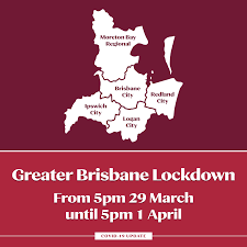 Queensland Health Greater Brisbane Is Entering A Three Day Lockdown This Is To Stop The Spread Of Covid 19 After 7 Locally Acquired Cases Identified In The Community From 5pm Tonight Until 5pm