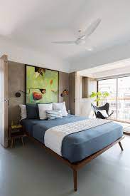 Architecture Brio Renovates A Compact Apartment In Mumbai Small Master Bedroom Small Master Bedroom Decorating Ideas Interior Design Apartment Small