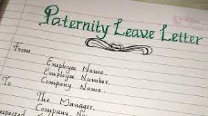 Maternity leave application is a kind of a formal letter that is addressedeqw4 by an employee asking for leave.leave application can be addressed for many reasons out of which, one is maternity leave format. Paternity Leave Letter How To Write Leave Application For Paternity Leave Leave Letter Writing Youtube