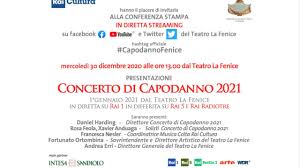 Pc, tablet e come guardare rai 1. Concerto Di Capodanno 2021 In Diretta Su Rai 1 Venerdi 1 Gennaio Alle 12 20 Teatro La Fenice