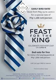 Chinese lunar new year's day. Father S Day Promos 2019 Hotel And Restaurant Discounts Shopping Deals And Other Freebies