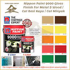 Nippon washi tape high quality painting tape without glue transfer painting tape painter tape 36mm x 15m (1 unit). Ss1211 Nippon Paint 9000 Gloss Finish For Metal Wood Cat Besi Kayu Cat Minyak Lazada