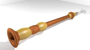 3d Model Serunai Musical Instrument