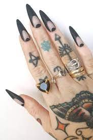 70 Best Trend Nail Art Ideas For A Spring Coffin Nails 2021 Page 39 Of 70 Eeasyknitting Com Black Acrylic Nails Bling Acrylic Nails Claw Nails