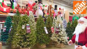 Deck your halls with christmas decorations and feel the holiday cheer all around. Home Depot Christmas Decorations Christmas Trees Home Decor Shop With Me Shopping Store Walk Through Youtube
