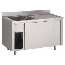 Plonge Inox Sur Meuble 1 Bac L1200xp600xh850mm Eg Droite Inox Materiel Restauration Egouttoir
