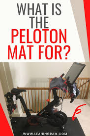 Best Mat For Peloton Review Leah Ingram In 2020 Peloton Peloton Cycle Peloton Bike