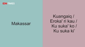 Kamus bahasa daerah lengkap terjemahan indonesia. Kata Kata Bijak Bahasa Makassar Lucu Cikimm Com