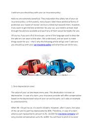 Whether a car is old or new, having a car insurance policy is a necessity. 3 Add Ons You Should Buy With Your Car Insurance Policy By Kajal Kamble Issuu