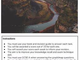 Aqa New 9 1 Gcse Geography Revision Question Booklets Urban Economic World Rm Rivers Coasts Geography Revision Gcse Geography Gcse Geography Revision