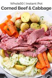 That's okay, you can make this in a slow cooker (just see the time adjustments below). Instant Pot Corned Beef And Cabbage Whole30 Recipe Corn Beef And Cabbage Instant Pot Corned Beef And Cabbage Instant Pot Dinner Recipes